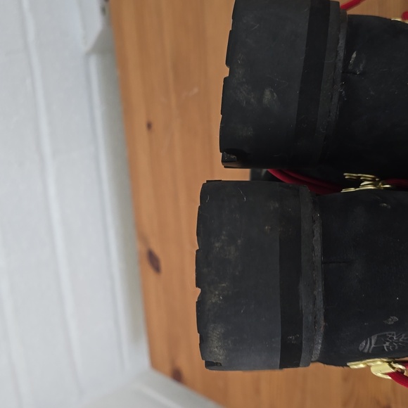 TIMBERLAND WOMEN'S LTD HERITAGE  BOOT BLACK NUBUCK Size 6 Waterproof - Picture 6 of 9